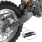 MX GUARDS ABS Rear Swingarm Protector for KTM 150-500 EXC/EXC-F/XC-W/XCF-W (2012-2022) - Black & Orange
