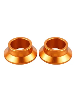 MX GUARDS Rear Wheel Spacer Collars for KTM/Husqvarna (Blue/Orange) - WS-K03R