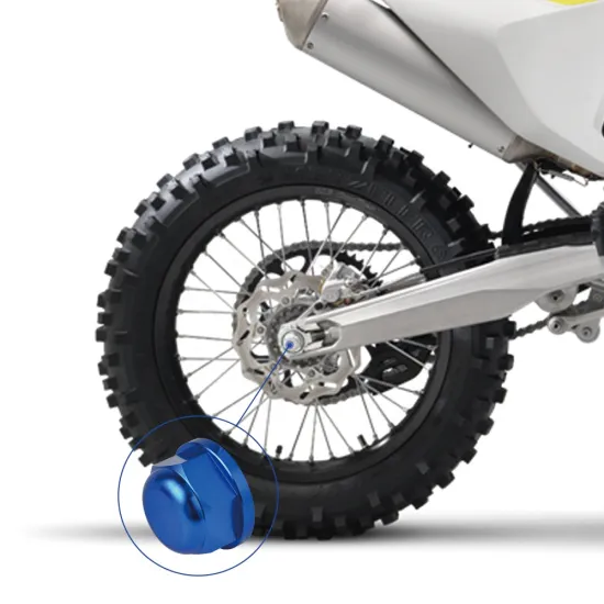 MX GUARDS M20xP1.5 Rear Axle Nut for KTM, Husaberg, Husqvarn #1