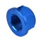 MX GUARDS M20xP1.5 Rear Axle Nut for KTM, Husaberg, Husqvarna, Gas Gas - Blue & Orange