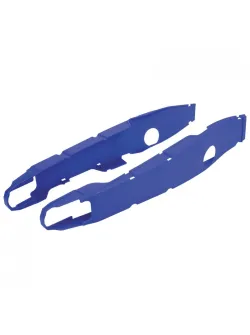 POLISPORT Swingarm Protectors (BLACK * BLUE) 845670000*