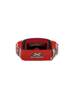 EKS LUCID GOGGLE RACE RED - RED MIRROR LENS 067-11055