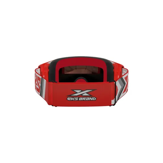 EKS LUCID GOGGLE RACE RED - RED MIRROR LENS 067-11055 #1
