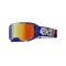 EKS Lucid Goggle True Blue with Red Mirror Lens