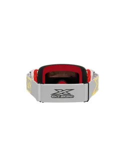 EKS Lucid Goggle White Gold - Gold Mirror Lens
