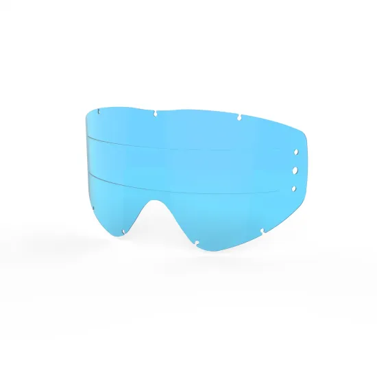 EKS ZIP-OFF GOX & EKS-S REPLACEMENT LENS BLUE 067-40280