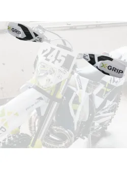 X-GRIP Handguard-Sticker Set Optimized for Husqvarna 2020 - Green/Black XG-2336