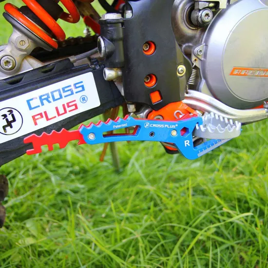 CROSSPLUS Universal Passenger Footpegs (Multiple Colors) #1