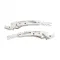 CROSSPLUS HUSQVARNA (2000-2013), SWM (2013-) Passenger Footpegs - Multiple Colors