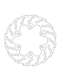 MOTO-MASTER Flame Series Rotor 110424
