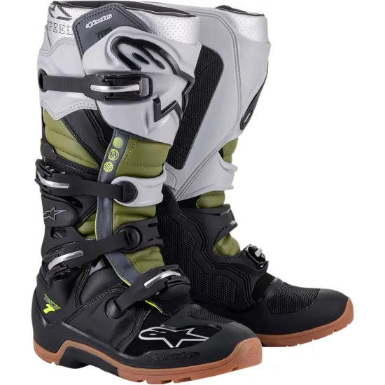 Silver/Green/Black #10