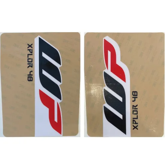 KTM STICKER SET XPLOR OC 238X182.5 52000238SET