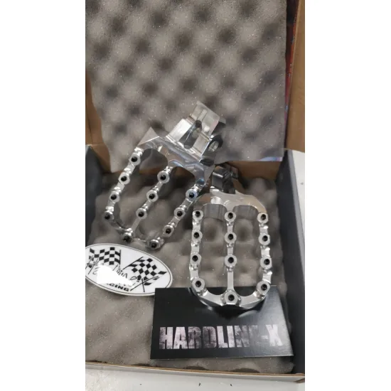 Hardline-X EVO-3 Footpeg (Polished) for CROSS KTM/Beta/Sherco/Yamaha LIMITED EDITION
