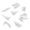 KTM Full Plastic Parts Kit 000100003 - Motorcycle Body Plastics
