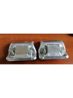 P-TECH PK005 Rear Clamps - Secure and Durable Fasteners for Skid Plates with Pipe and Heat Guards