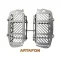 ARTAFON KTM HUSQVARNA GAS GAS 2024-2023 TBI (NOT TPI) RADIATOR GUARDS FOR MODELS WITHOUT FAN ! RG17