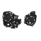 ACERBIS X-Power Honda AC 0025940 - Ignition and Clutch Side Cover Guards Set