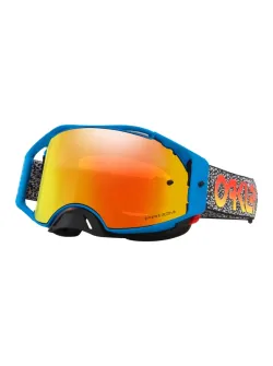 OAKLEY AIRBRAKE MX Goggle 0OO7046 Blue Crackle 7046E3