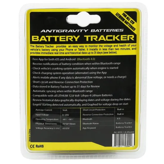 Antigravity Battery Tracker (LITHIUM) AG-BTR-1 #2