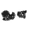 ACERBIS X-POWER YAMAHA AC 0025884 Side Cover Guards Set