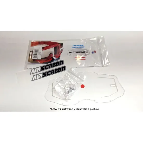 AIRSCREEN Ventilated Lens 100% Armega Clear 002-004-01