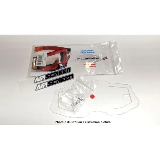 AIRSCREEN Ventilated Lens 100% Strata/Accuri/Racecraft Gen 2 Clear 002-002-01