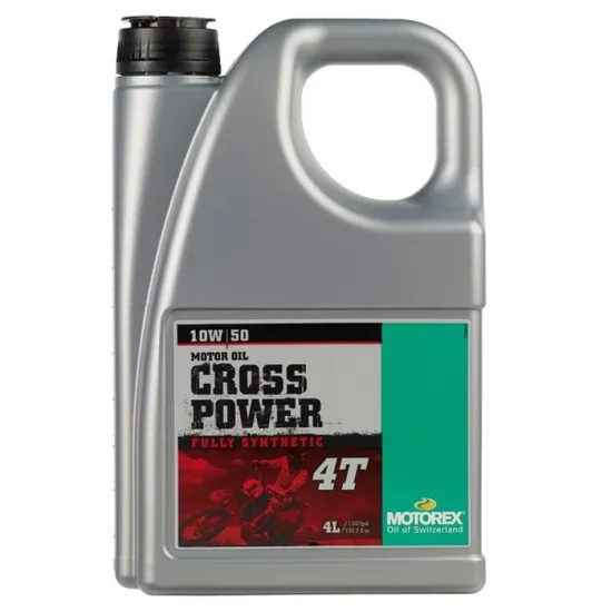 MOTOREX CROSS POWER 4T 10W50 MA2 4L REX305692
