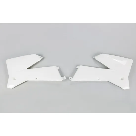 UFO Radiator Covers White KTM KT03084#047