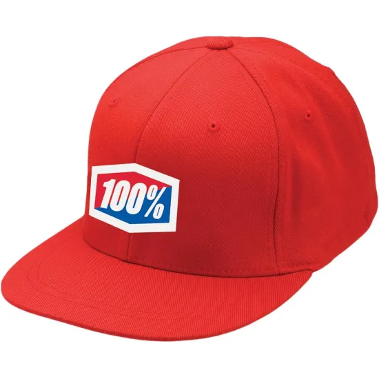 100% Essential Flex Baseball Sapka (Piros) 20043-00004-SM