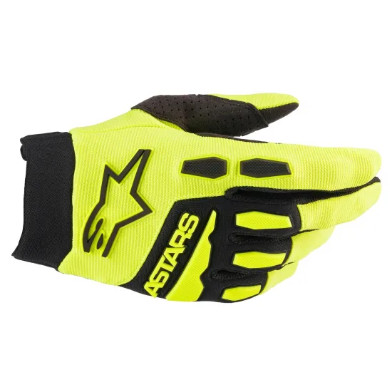 Alpinestars Full Bore MX Kesztyű 2022 (Fluo Sárga-Fekete) 3563622-551-M