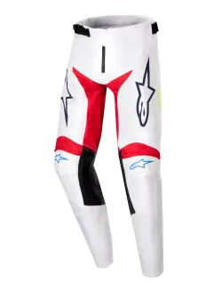 Alpinestars Racer Hana Gyerek Motocross 2024 Nadr&aacute;g (Feh&eacute;r-Piros) 3748324-258-26