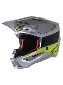 Alpinestars S-M5 Bond MX Buk&oacute;sisak (Sz&uuml;rke-Fluo) 8303422-1956-XL