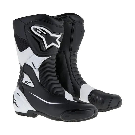 Alpinestars SMX S Motoros Csizma (Fekete-Fehér) 2223517-12-43