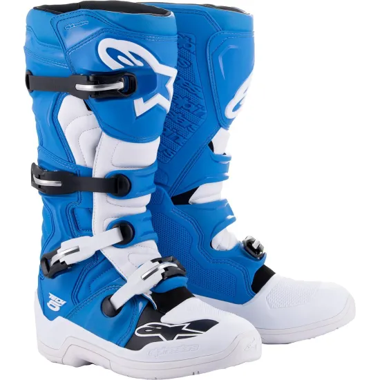 Alpinestars Stiefel Tech 5 Cross Csizma (Kék-Fehér) 2015015-72-8