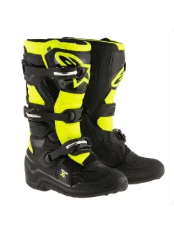 Alpinestars Tech 7S Gyerek MX Csizma (Fekete-fluo s&aacute;rga) 2015017-155-34