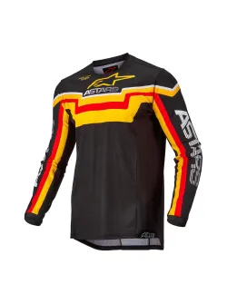 Alpinestars Techstar Quadro Motocross Mez (Fekete-S&aacute;rga) 3761122-1540-L