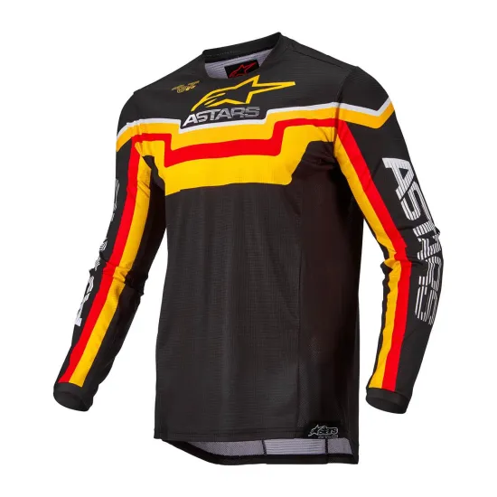 Alpinestars Techstar Quadro Motocross Mez (Fekete-Sárga) 3761122-1540-L