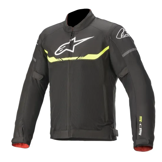 Alpinestars T-SPS Air Motoros Dzseki (Fekete-Fluo Sárga) 3300220-155