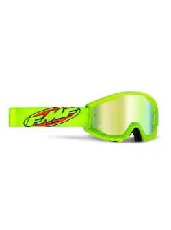 FMF PowerCore Core Gyerek MX Szem&uuml;veg (Fluo s&aacute;rga-Arany t&uuml;kr&ouml;s) F-50500-259-04