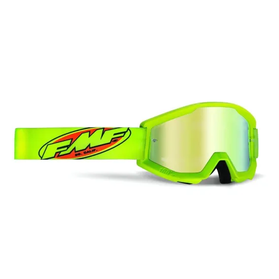 FMF PowerCore Core Gyerek MX Szemüveg (Fluo sárga-Arany tükrös) F-50500-259-04