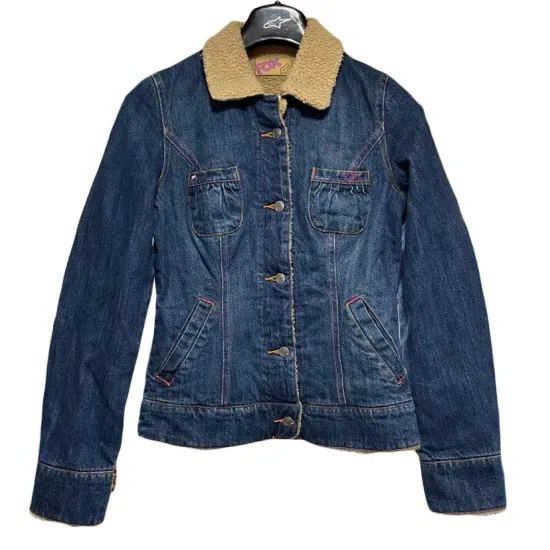 Fox Girls Holly Slightly Faded Női Farmerdzseki 56048-378-004-M