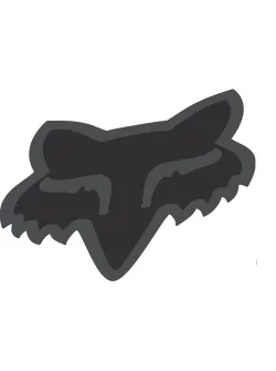 Fox Head Mini Matrica (4cm) 14896-255-BLK