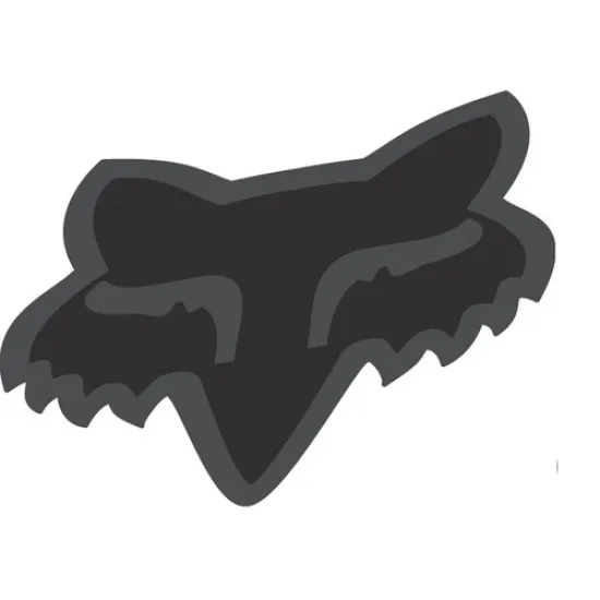 Fox Head Mini Matrica (4cm) 14896-255-BLK