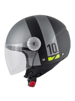 GIVI Jethelm HPS 10.7 Robog&oacute;s Buk&oacute;sisak (Matt Sz&uuml;rke-Fluo) H107FCPBG-S
