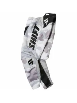 Shift Whit3 Gyerek Motocross Nadr&aacute;g (Fekete-camo) 25434-247-24