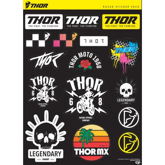 Thor Decal Matrica szett (23 cm x 33 cm) 4320-2181