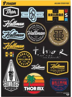 Thor Hallman Matrica szett (23 cm x 33 cm) 4320-2182