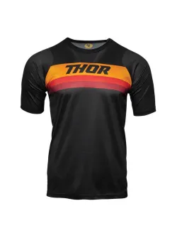 Thor MTB Assinst Rövidujjú Póló (Fekete-Narancs) 5120-0049-XXL