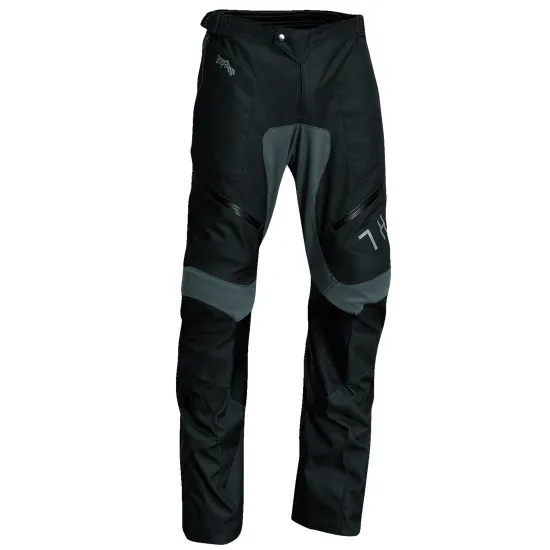 THOR Terrain Kívül Hordós Enduro Motoros Nadrág (Fekete) 8503-9856-30