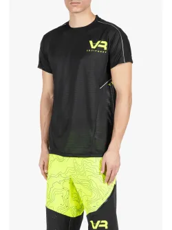 VR46 MTB Performance Rövidujjú Póló (Fekete) EQMTSMB00104S001-M